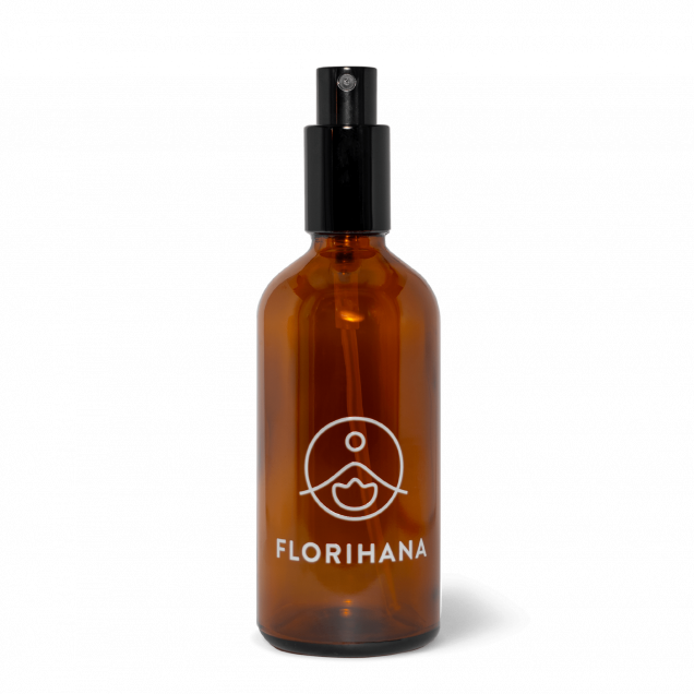 Amber Glass Spray Bottle 100 ml